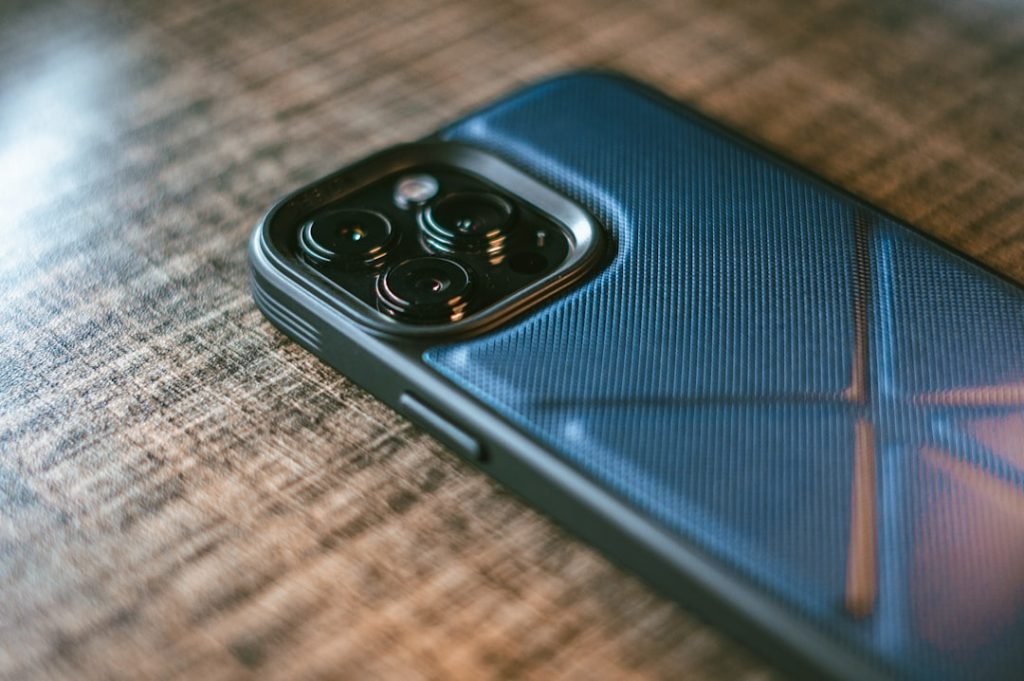 iPhone with UNIQ Case